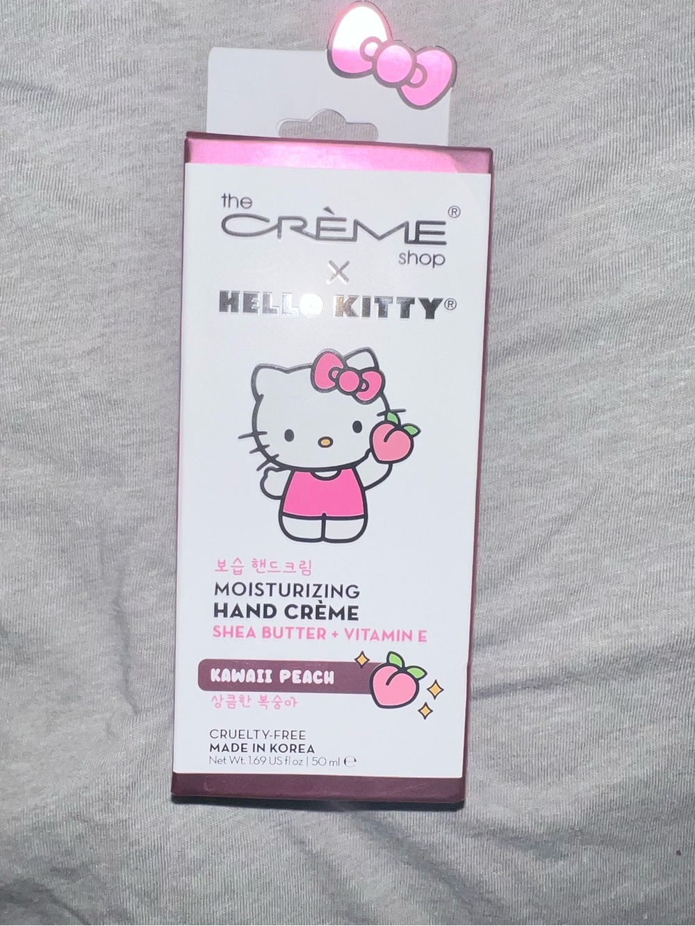 NIB~The Creme Shop X Hello Kitty Moisturizing Hand Cream~Manufacturer Sealed